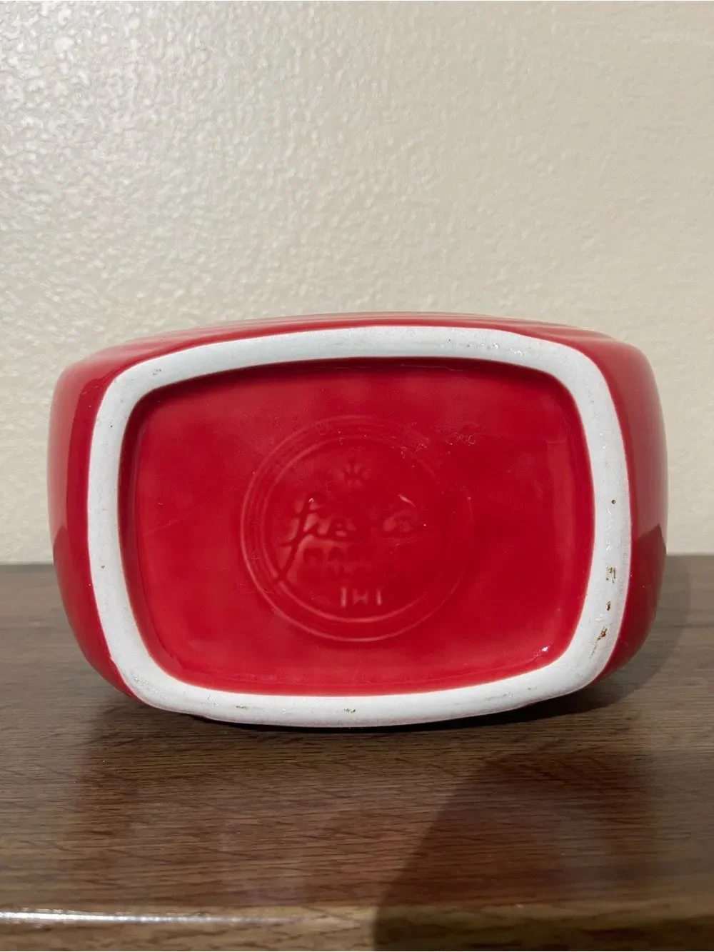 Fiesta Red Disc Pitcher Vase
